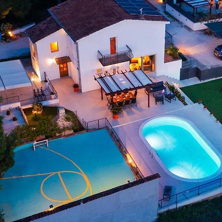 Villa Plenca - Heated Pool ! Sibenik Bagian luar foto