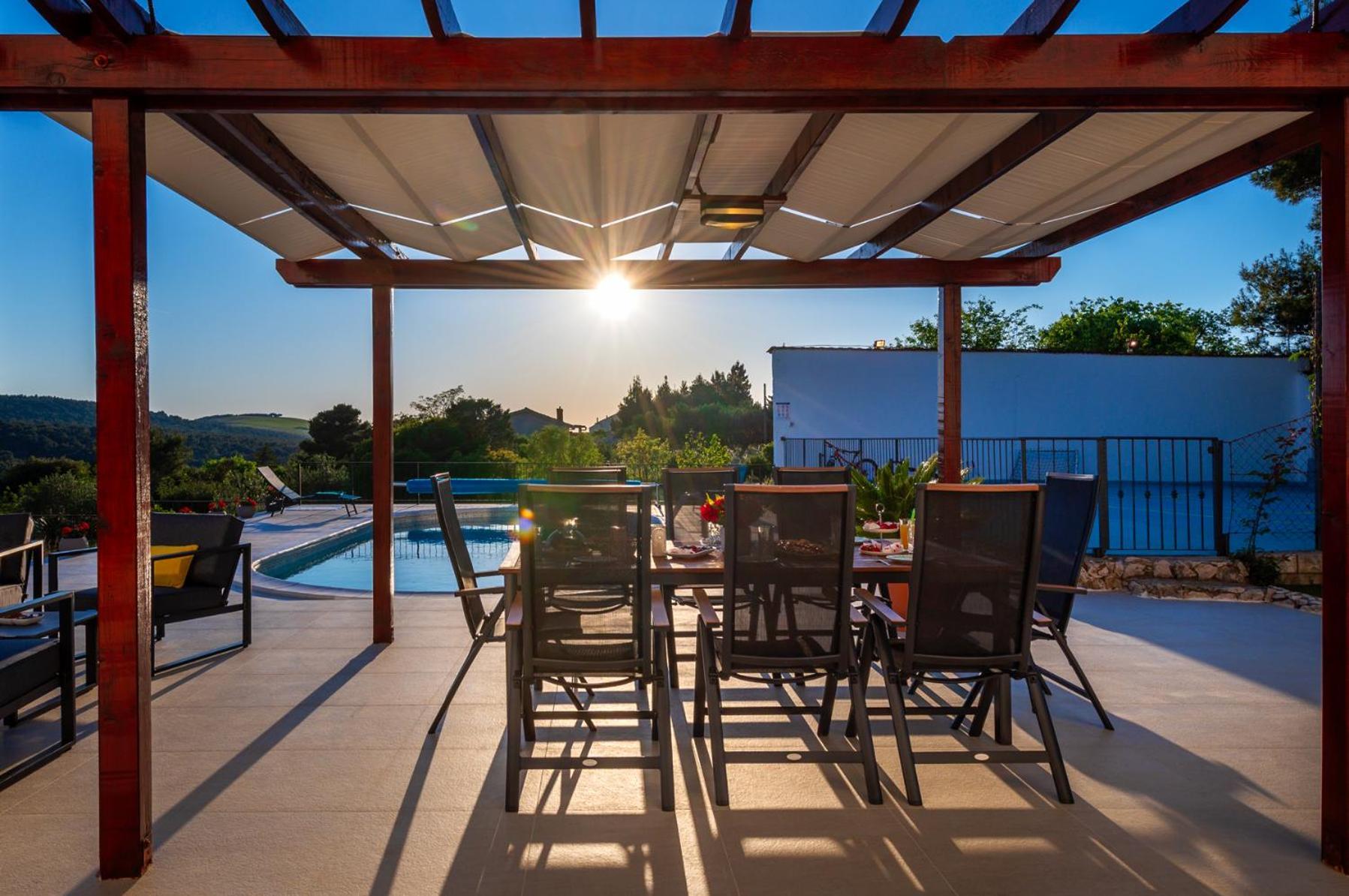 Villa Plenca - Heated Pool ! Sibenik Bagian luar foto