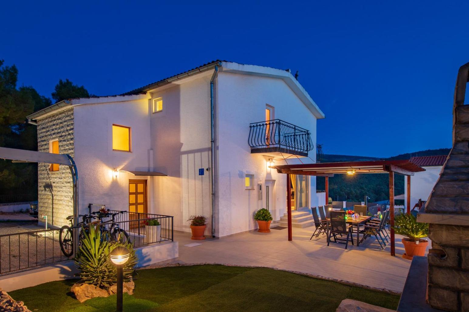 Villa Plenca - Heated Pool ! Sibenik Bagian luar foto